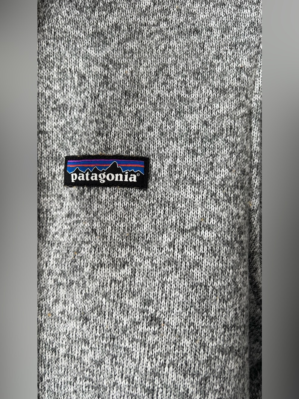 Patagonia Better Sweater Hooded Coat Jacket Gray Recycled Fleece Button Front S - Picture 6 of 16